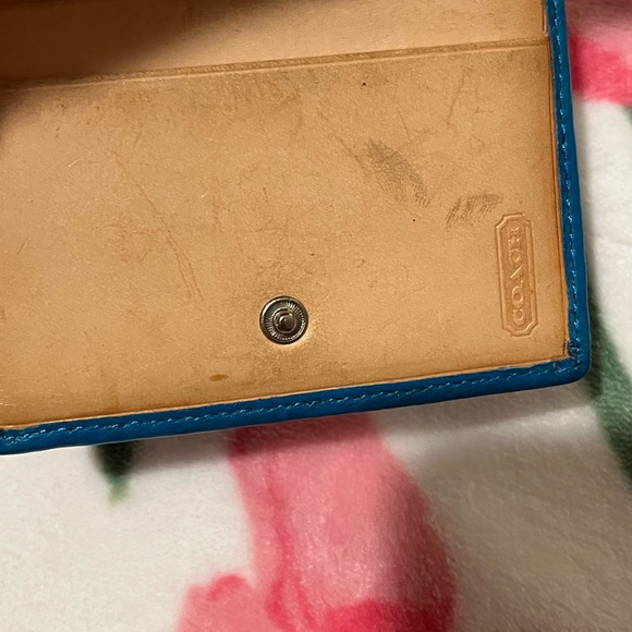 Blue Patterned Wallet - Picture 5 of 6